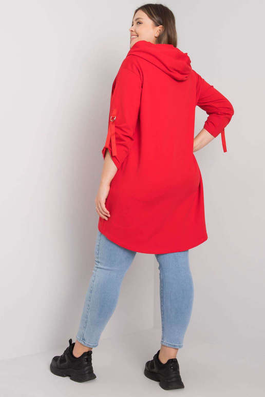 Sarkans Zurich liela izmēra džemperis...