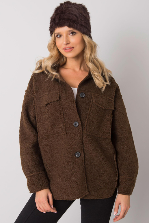 Tumši brūna kažokādas cepure