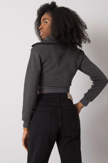 Tumši pelēks melanžs īss...