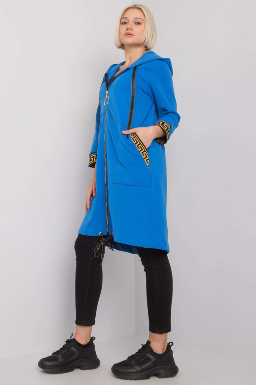 Tumši zils Lisabonas sieviešu kapucis Tumši zils Lisabonas sieviešu kapucis