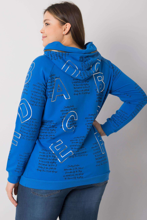 Tumši zils plus izmēra sporta krekls... Tumši zils plus izmēra sporta krekls...