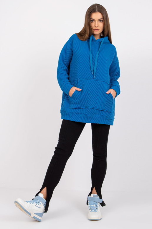 Tumši zils ķengura sporta krekls...