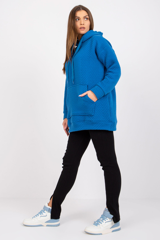 Tumši zils ķengura sporta krekls...