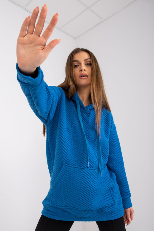 Tumši zils ķengura sporta krekls...