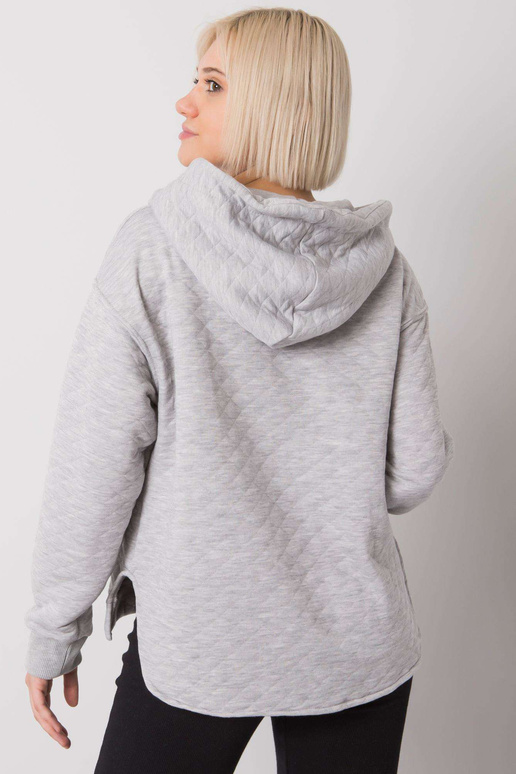 Pelēks Arezzo stepēts džemperis ar...