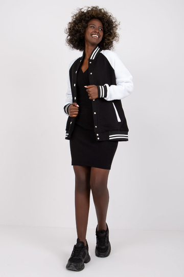 Melnbalts bomber džemperis... 2