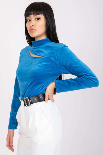 Sieviešu zila velūra blūze... 2