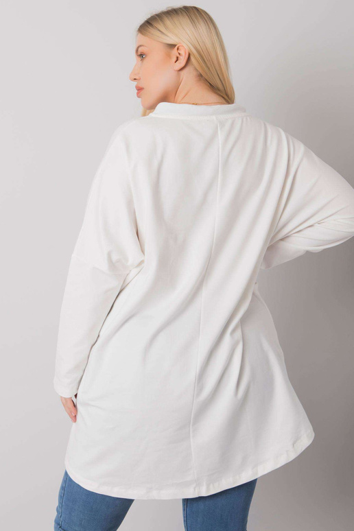 Ecru kokvilnas tunika liela izmēra...