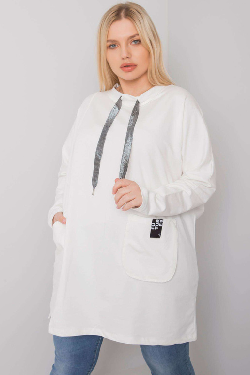 Ecru kokvilnas tunika liela izmēra...