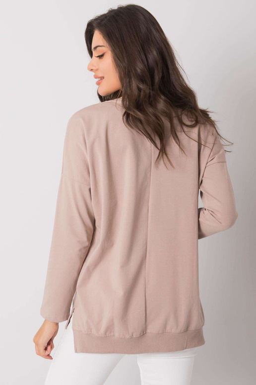 Tumši bēša sieviešu kokvilnas blūze... Tumši bēša sieviešu kokvilnas blūze...