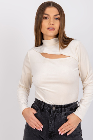 Bēša velūra blūze ar garām... 2