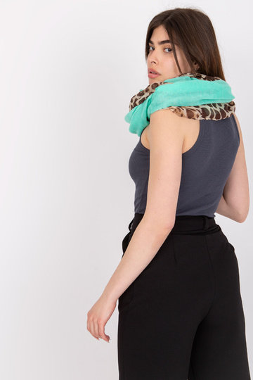 Piparmētru šalle ar leopera... 2