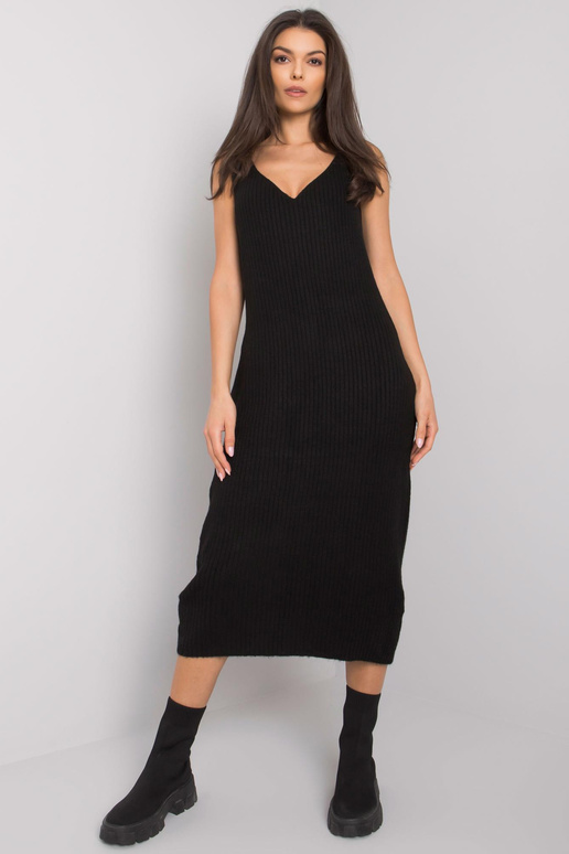 Melns divdaļīgs trikotāžas komplekts...