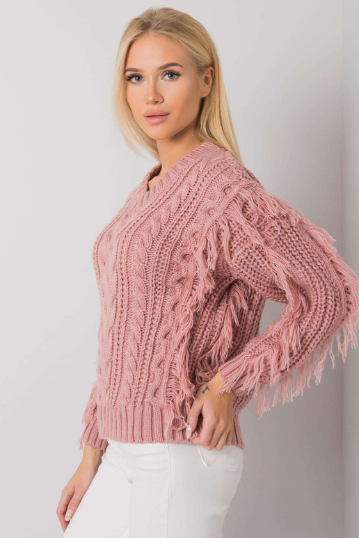 Netīri rozā džemperis ar bizēm Oregon...