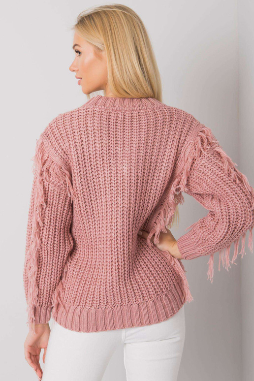 Netīri rozā džemperis ar bizēm Oregon...