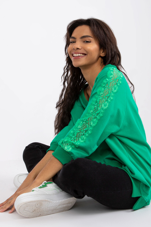 Zaļa ikdienas blūze Leja RUE PARIS