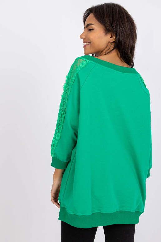 Zaļa ikdienas blūze Leja RUE PARIS