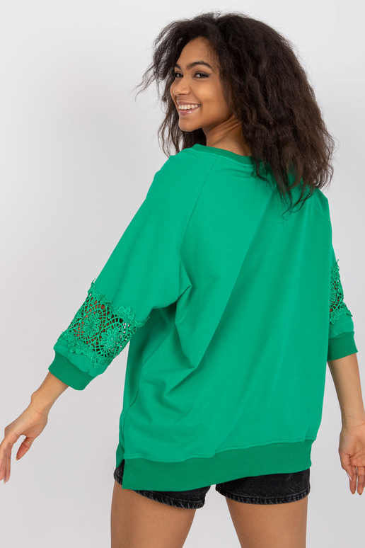 Zaļa ikdienas blūze Torino RUE PARIS