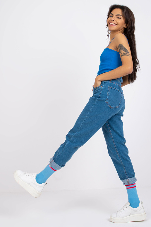 Zilas mammas džinsu bikses Lotta