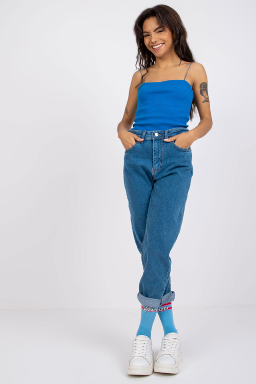 Zilas mammas džinsu bikses Lotta