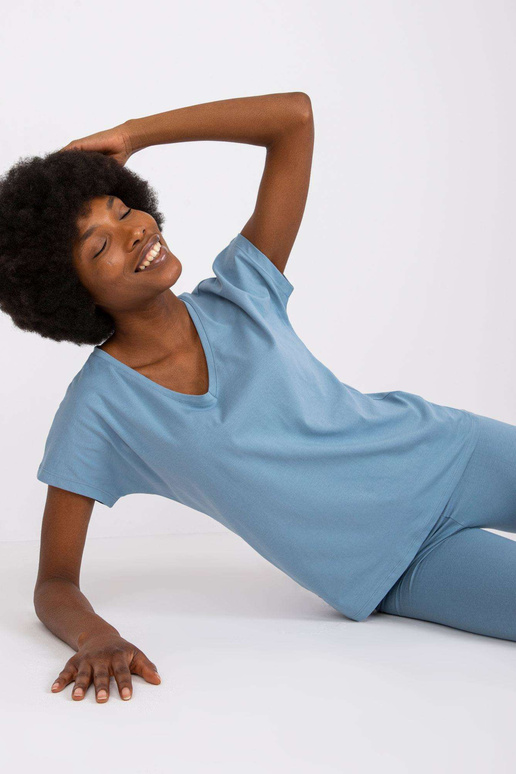Netīri zils T-krekls sievietēm Arlette