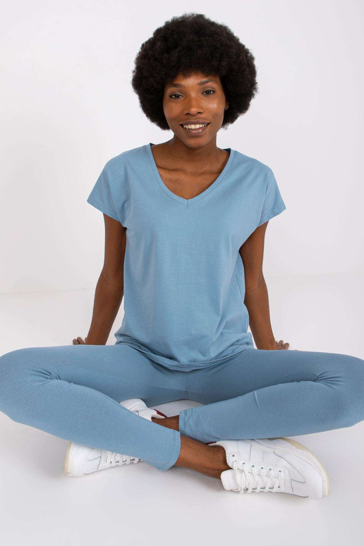 Netīri zils T-krekls sievietēm Arlette