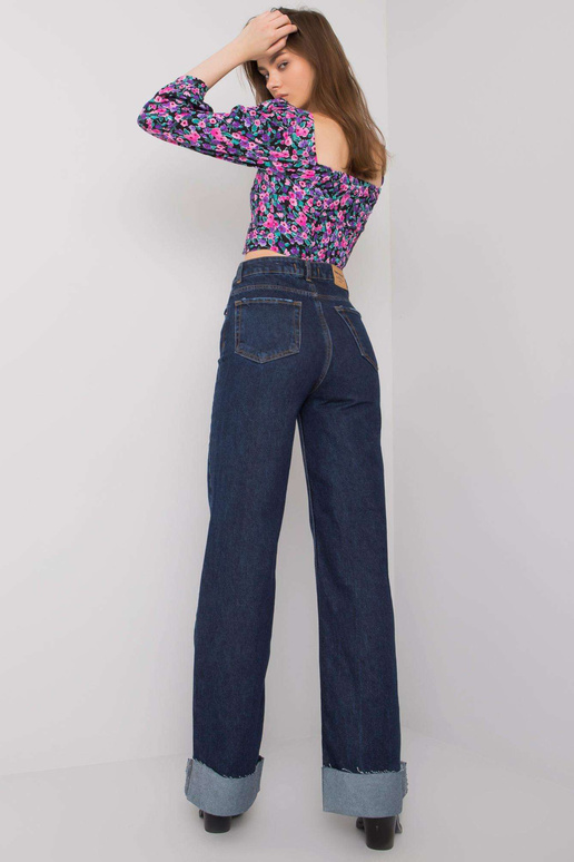 Tumši zili platie džinsi Hartford