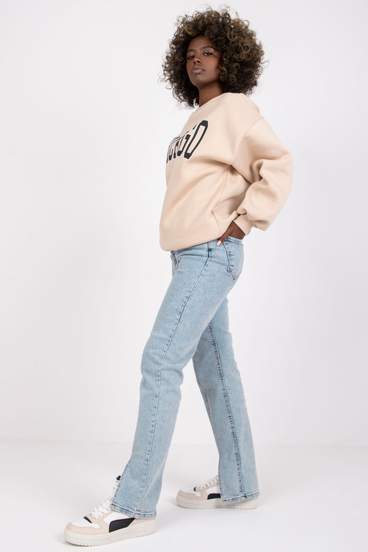 Bēšs sporta krekls ar Madeiras uzrakstu