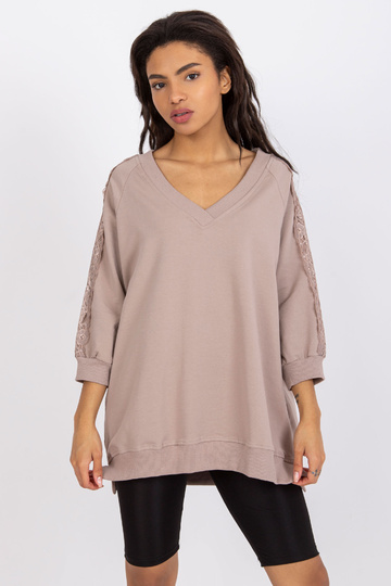 Tumši bēša ikdienas blūze... 2