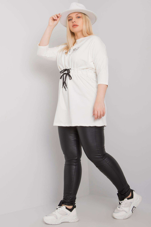 Ecru tunika plus izmērs ar Tulsa...