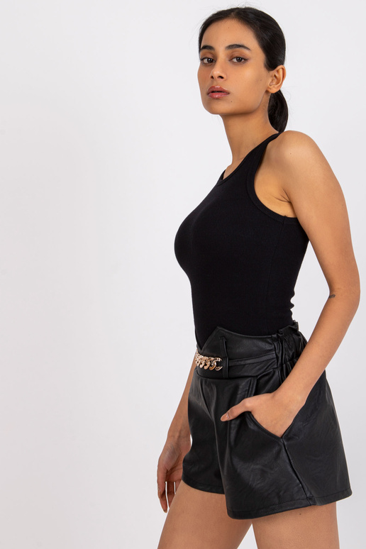 Eston RUE PARIS melns rievotais tops