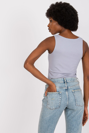 Noelles pelēks gluds tops 2