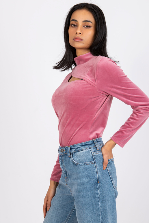 Netīri rozā velūra blūze sievietēm...