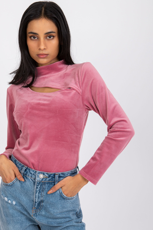 Netīri rozā velūra blūze sievietēm...