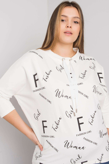 Plus izmēra blūze ar rakstiem 2