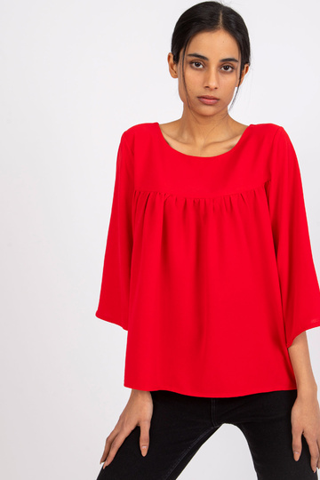 Sarkana brīva blūze Anita...