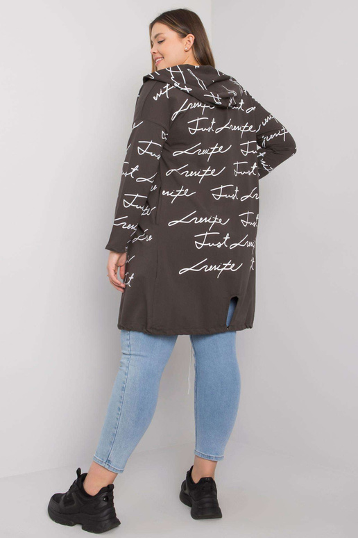 Tumšs haki liela izmēra gultas...