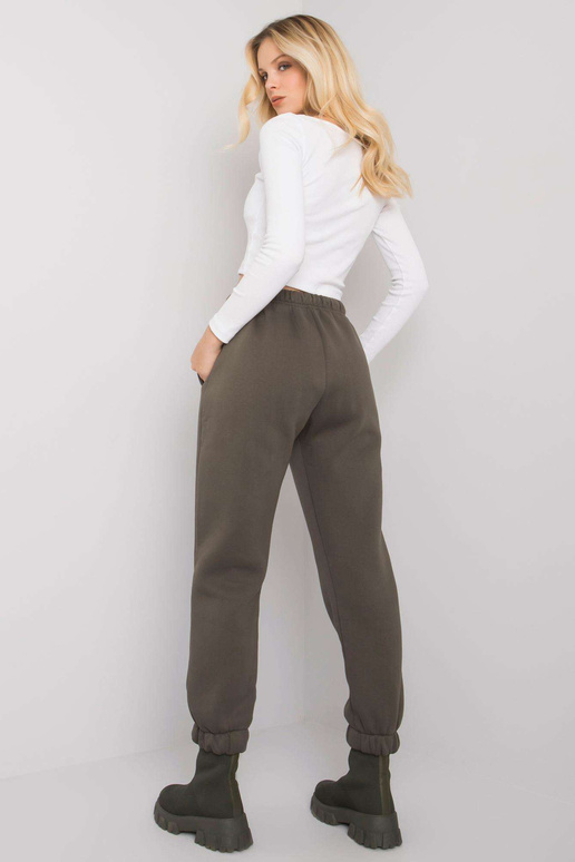 Haki krāsas treniņbikses ar Lilijas...