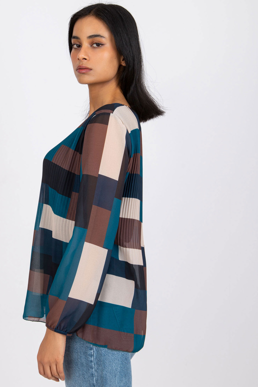 Jūras brūna raksta blūze Gabriella Jūras brūna raksta blūze Gabriella