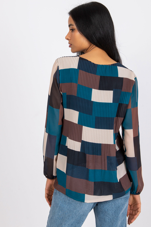 Jūras brūna raksta blūze Gabriella Jūras brūna raksta blūze Gabriella