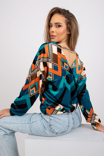 Jūras oranža blūze ar Emmas...