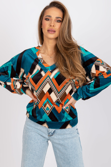 Jūras oranža blūze ar Emmas... 2