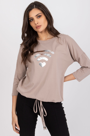 Tumši bēša sieviešu blūze... 2