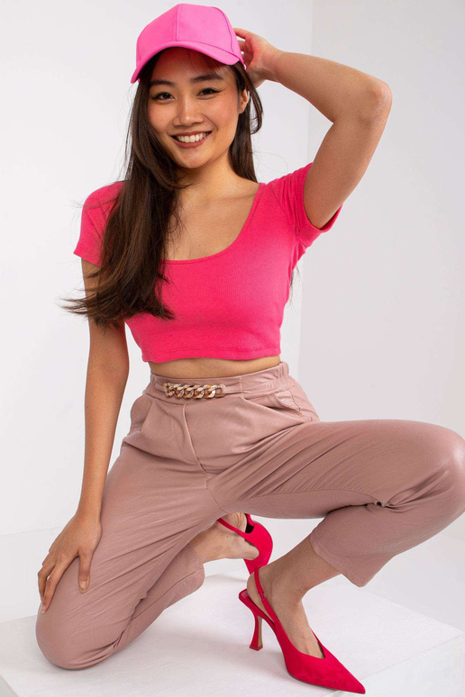 Rozā ādas bikses Porto