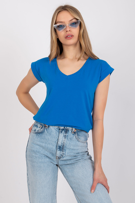 Tumši zils t-krekls pamata Atlanta...