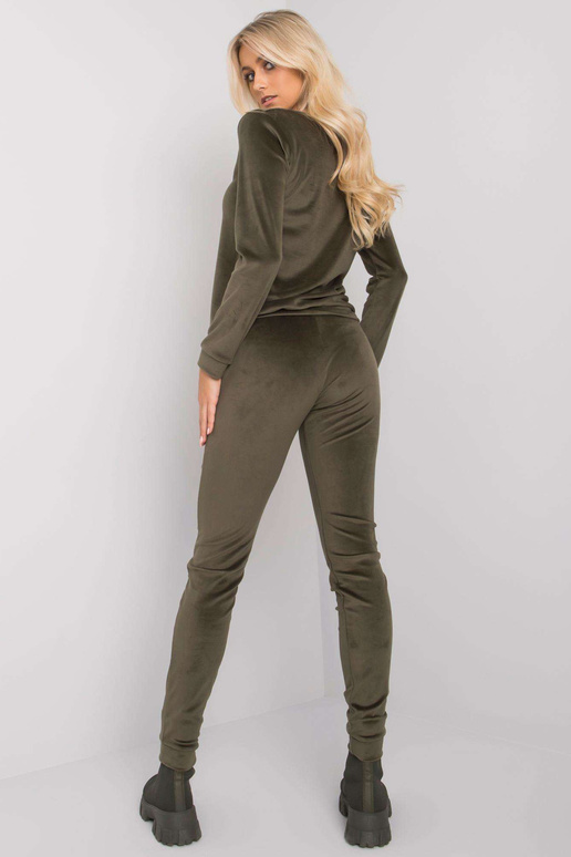 Khaki krāsas velūra komplekts Clarisa...