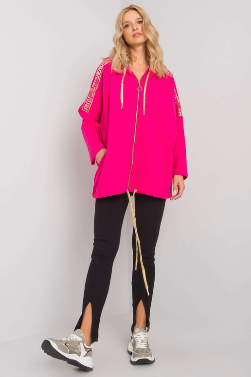 Fuksijas krāsas rāvējslēdzēja sporta...