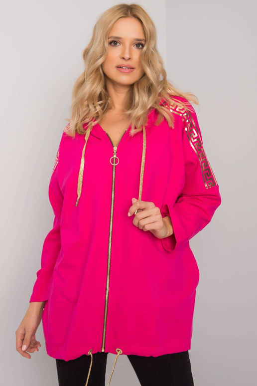 Fuksijas krāsas rāvējslēdzēja sporta...