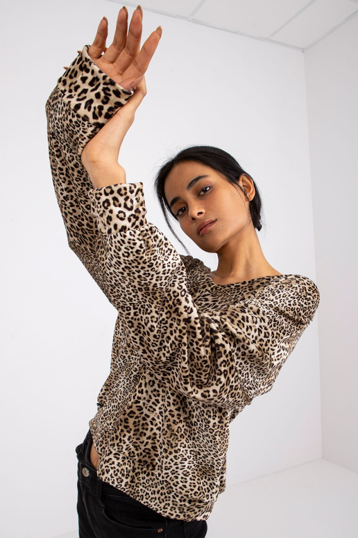 Bēša un melna Reigana leoparda raksta... Bēša un melna Reigana leoparda raksta...