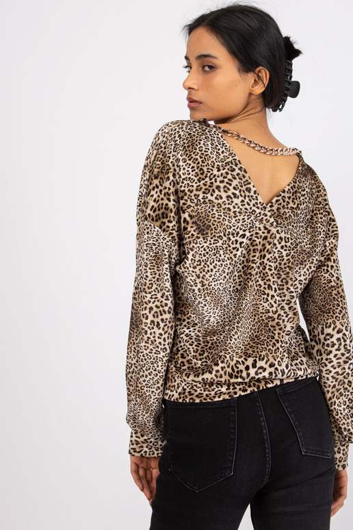 Bēša un melna Reigana leoparda raksta... Bēša un melna Reigana leoparda raksta...